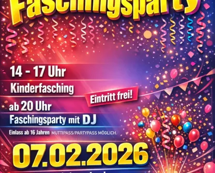 Faschingsparty für Groß und Klein in Lauben