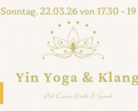 Yin Yoga & Klang in Sulzberg