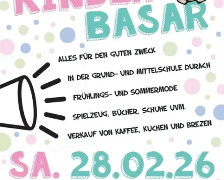 Kinderbasar in der Grund- und Mittelschule Durach