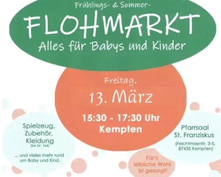 Flohmarkt für Kinder in Kempten