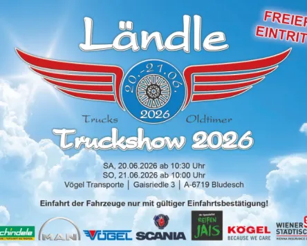 Truckshow bei Vögel Transporte in Bludesch