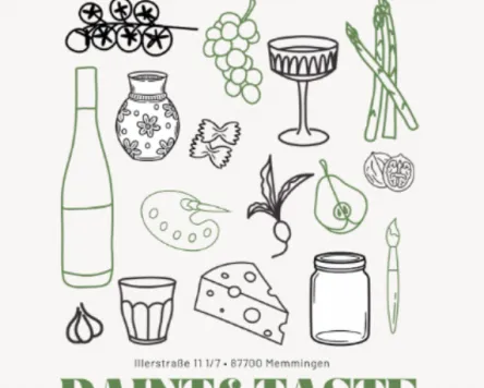 Paint & Taste in der Gemüsehalde Memmingen