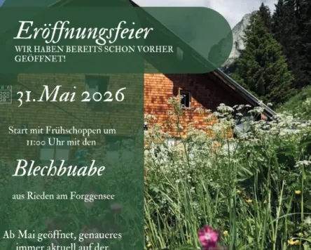 Eröffnungsfeier auf der Gehrenalpe
