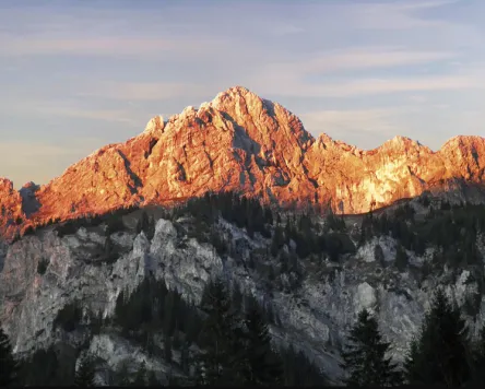 Alpenglühen - Tour mit Ausklang am Waldfestabend