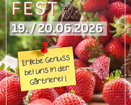 Erdbeerfest in der Gärtnerei Frank in Fischen