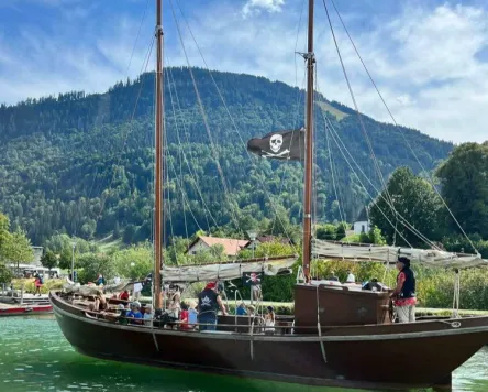 Seeräuberfahrt auf dem Großen Alpsee