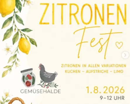 Zitronenfest in der Gemüsehalde Memmingen