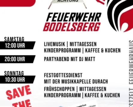150 Jahre Feuerwehr Bodelsberg