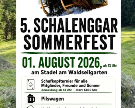Schalenggar Sommerfest in Pfronten