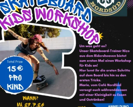 Skateboard-Kids-Workshop in Bad Hindelang