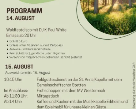 Westernacher Waldfest