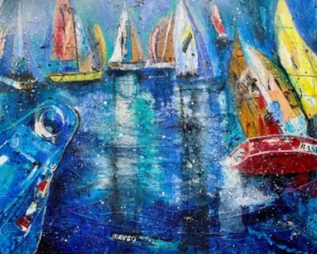 Aquarelle & Acryl in Wiggensbach