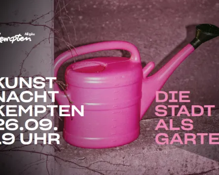 KunstNacht Kempten in der Innenstadt