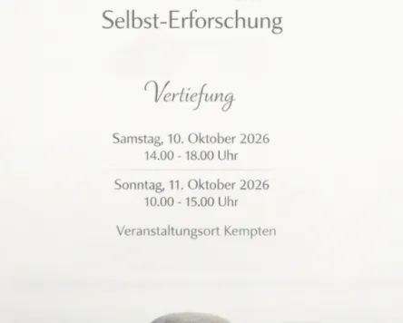 Meditation und Selbsterforschung in Kempten