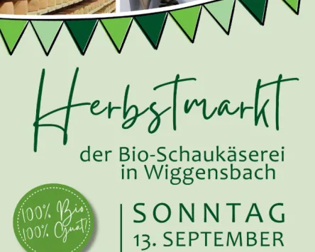 Herbstmarkt in der Bio-Schaukäserei Wiggensbach