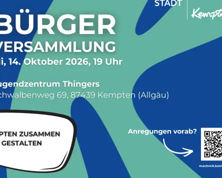 Bürgerversammlung im Jugendzentrum Thingers