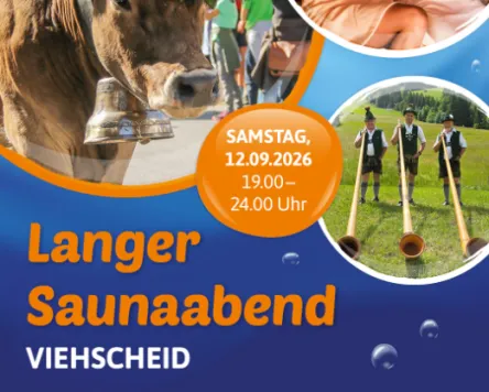 Langer Saunaabend "Viehscheid" in Sonthofen