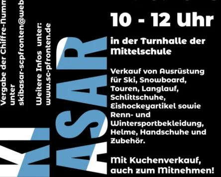 Skibasar in Pfronten