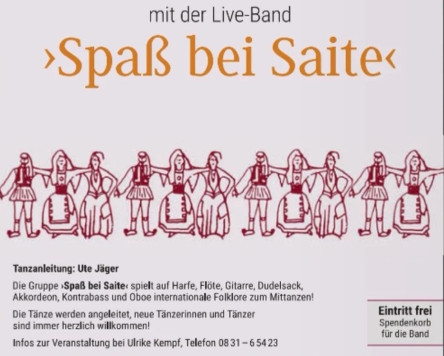 Folklore-Tanzfest mit „Spaß bei Saite“ in Durach