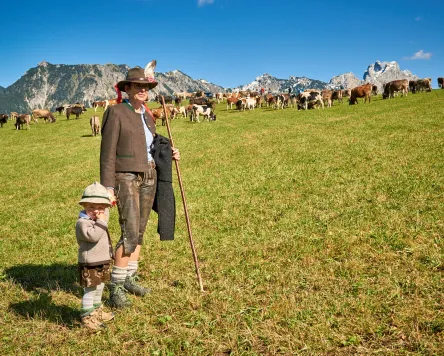 Almabtrieb in Jungholz