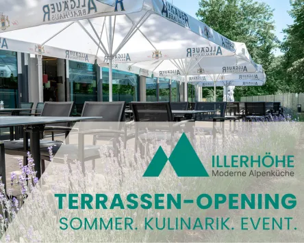 Terrassen-Opening Restaurant Illerhöhe Kempten