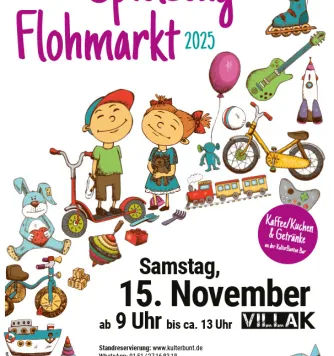 Spielzeug-Flohmarkt in der Villa K in Durach