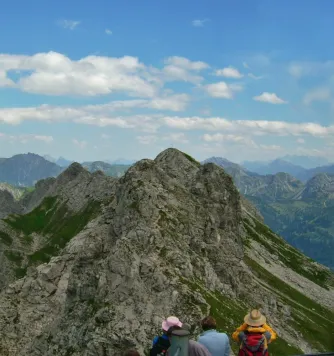 400-Gipfel-Brunch auf dem Nebelhorn