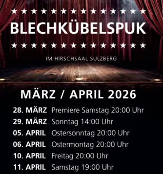 Theater Blechkübels­puk in Sulzberg