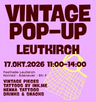 Vintage Pop-up in der Festhalle Leutkirch