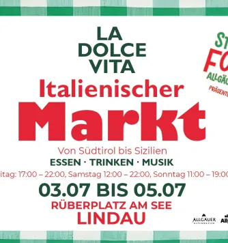 La dolce Vita am Rüberplatz Lindau