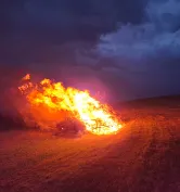 Johannisfeuer in Nesselwang