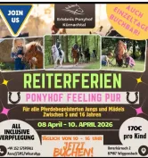 Reiterferien im Ponyhof Kürnachtal in Wiggensbach