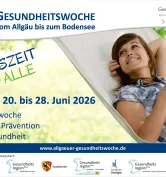 Gesundheitswoche vom Allgäu bis zum Bodensee