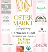 Ostermarkt in der Gärtnerei Hiedl Kempten