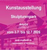 Kunst im Skulpturenpark des Ziegel-Werks in Erkheim