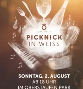 Picknick in Weiß in Oberstaufen