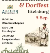 Schnitthahnenrennen & Dorffest in Ittelsburg