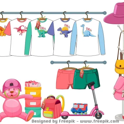 Sortierter Kinderwarenbasar in Marktoberdorf