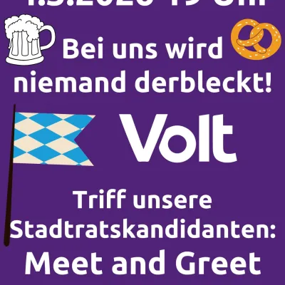 Meet & Greet von Volt im Hotel Peterhof Kempten