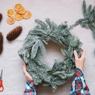 Adventskränze Workshop für Kinder in Kempten