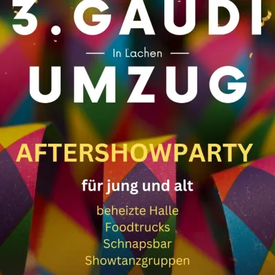 Gaudi-Umzug in Lachen