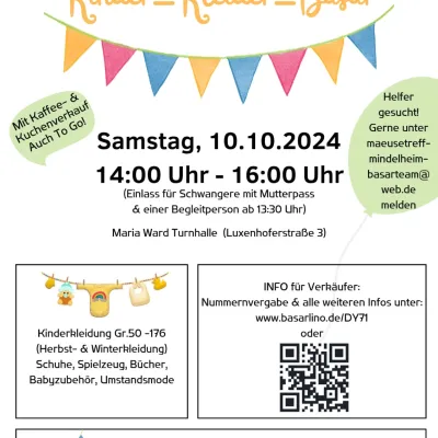 Kinder-Kleider-Basar in Mindelheim