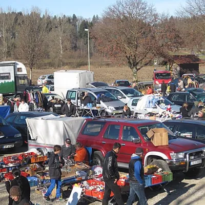 Markt auf der Flohwiese Pforzen
