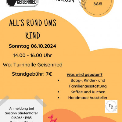 All’s rund ums Kind Basar in Geisenried