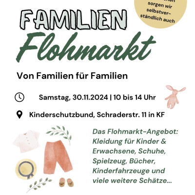 Familienflohmarkt im Kinderschutzbund Kaufbeuren