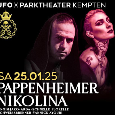 UFO x Pappenheimer x Nikolina im Parktheater Kempten