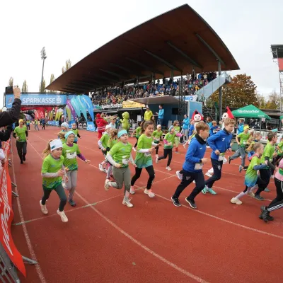 Kindermarathon im Bodensee-Stadion Bregenz