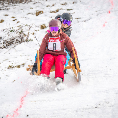 Hornschlittenrennen in Sulzberg – Tradition und Tempo auf der Piste