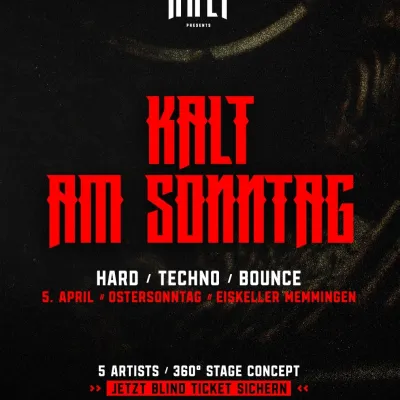 KALT AM SONNTAG im Club Eiskeller Memmingen