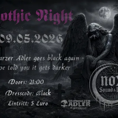 Gothic Night im Schwarzen Adler Egelsee